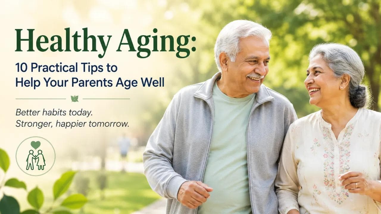 Healthy Aging: 10 Practical Tips to Help Your Parents Age Well